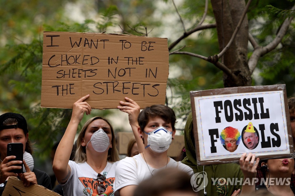 AUSTRALIA PROTEST CLIMATE EMERGENCY
