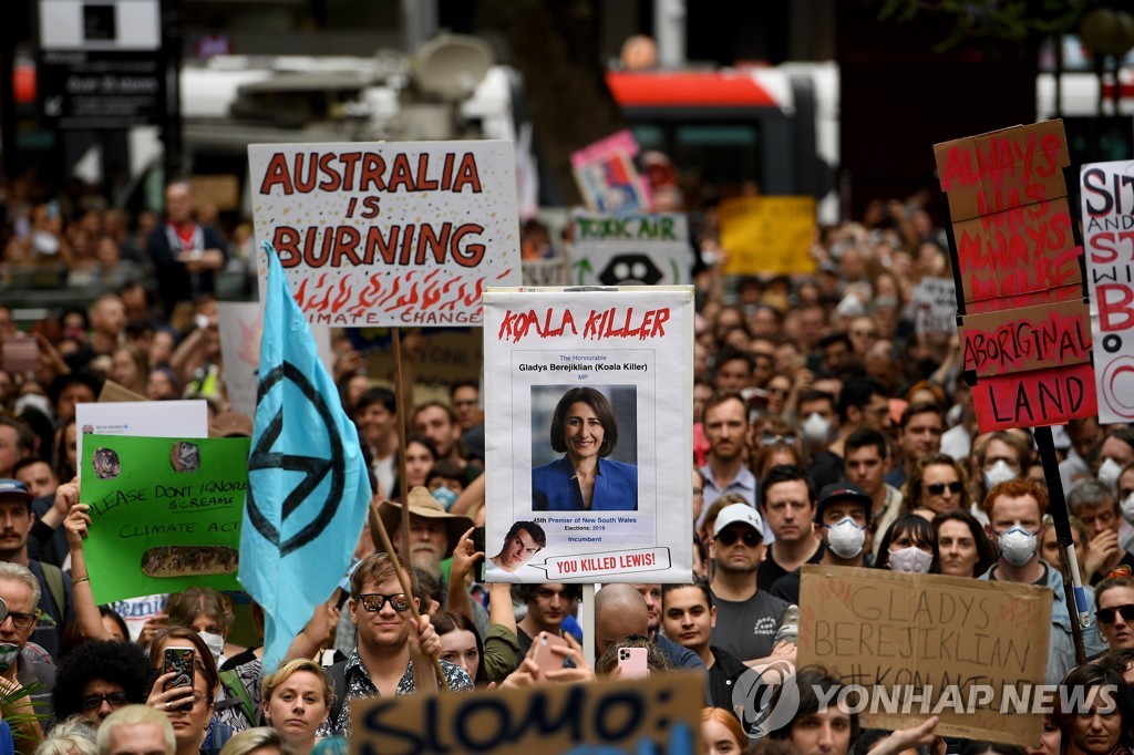 AUSTRALIA PROTEST CLIMATE EMERGENCY