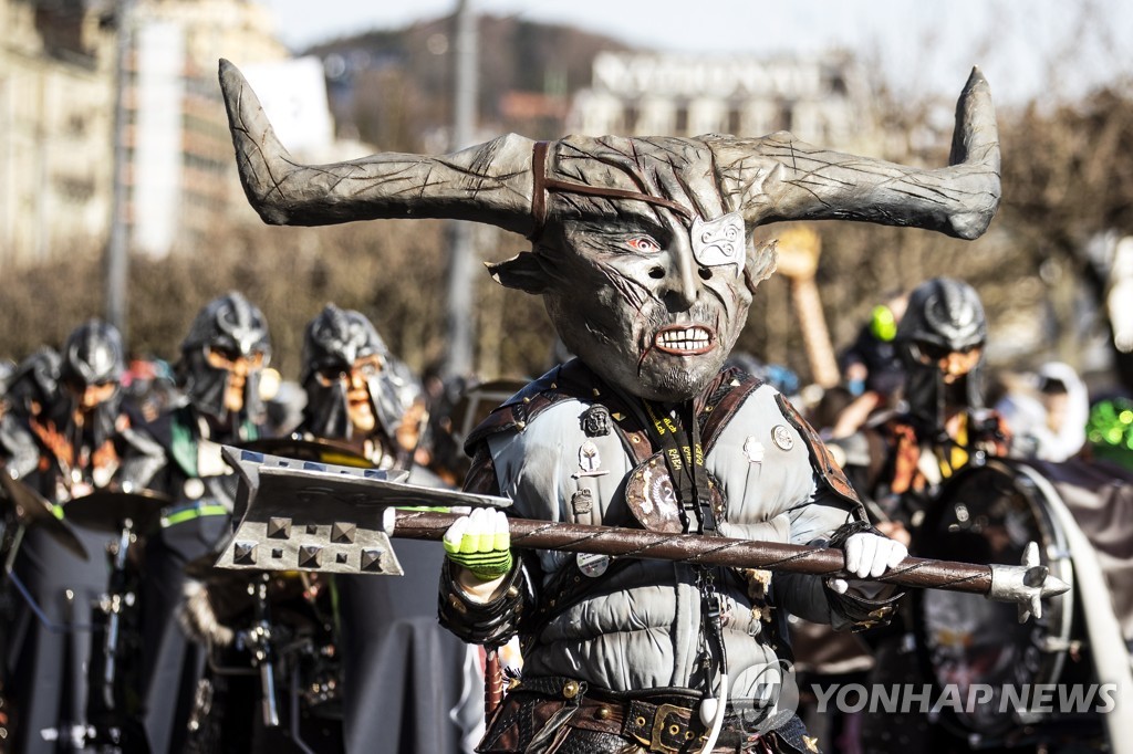 SWITZERLAND LUCERNE CARNIVAL