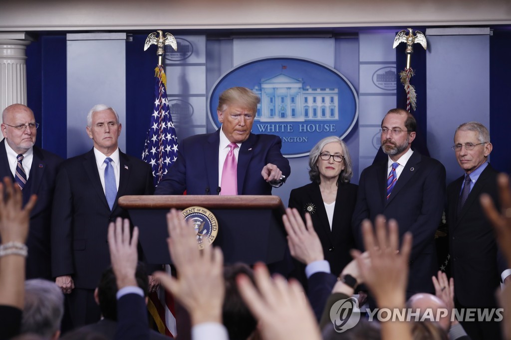 USA TRUMP CORONAVIRUS COVID19