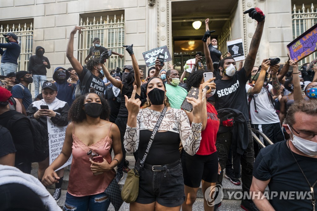 USA GEORGE FLOYD DEATH PROTEST