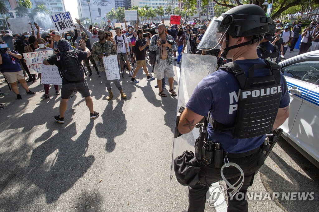 USA FLORIDA GEORGE FLOYD DEATH PROTEST
