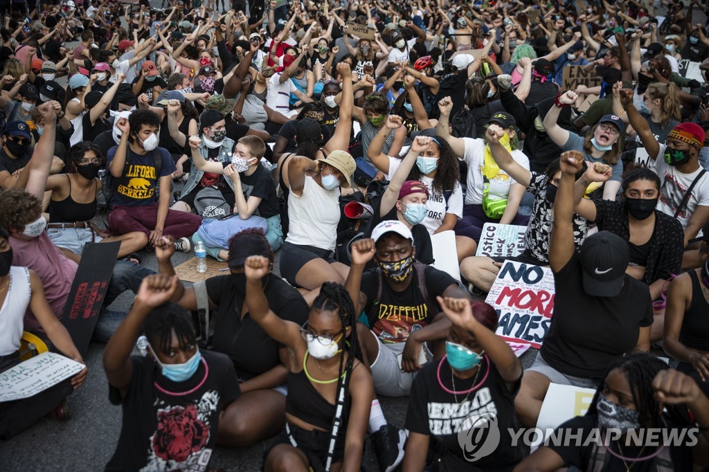USA GEORGE FLOYD DEATH PROTEST