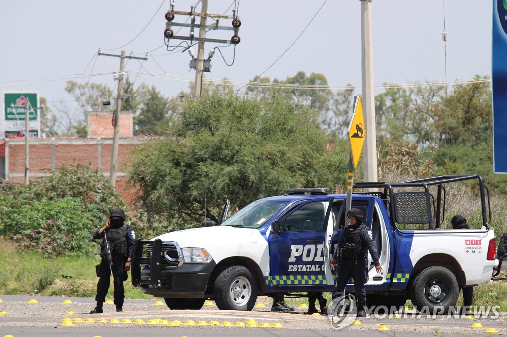 멕시코 과나후아토주 경찰