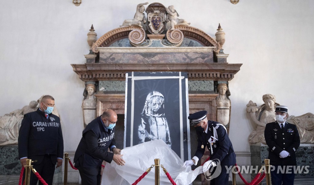ITALY FRANCE ARTS STOLEN BATACLAN BANKSY