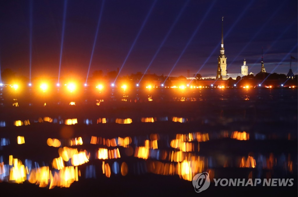 2019 Scarlet Sails Festival in St Petersburg