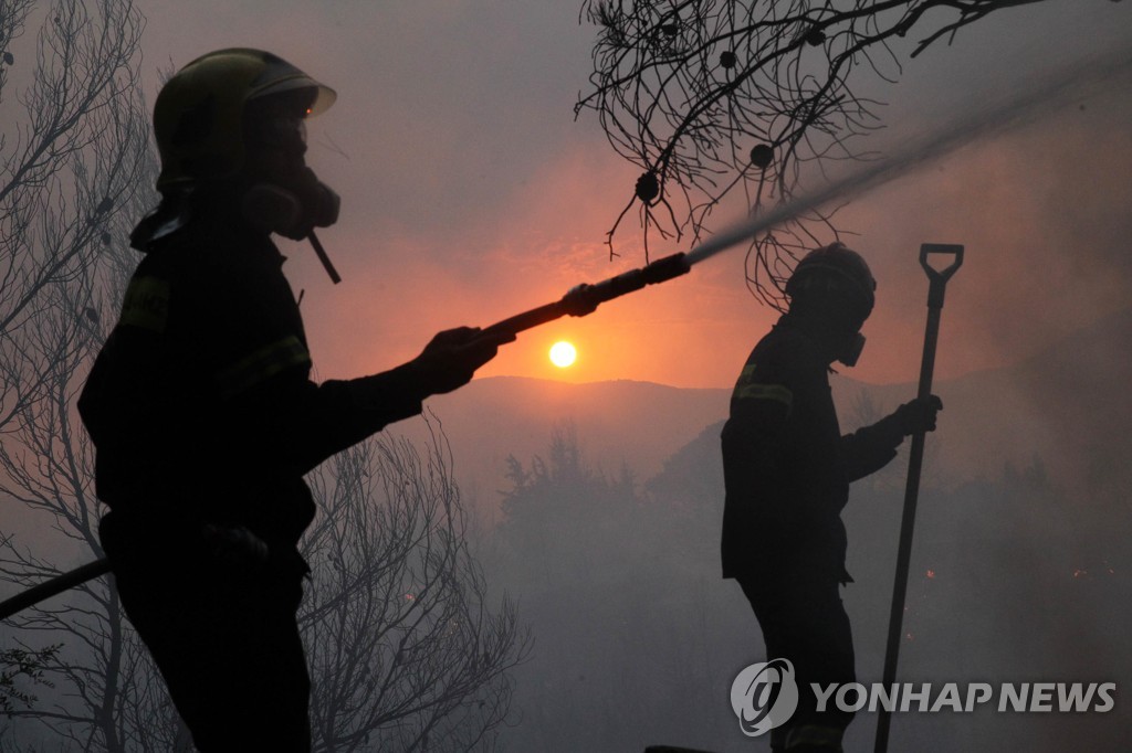 GREECE-ACHARNES-WILDFIRE
