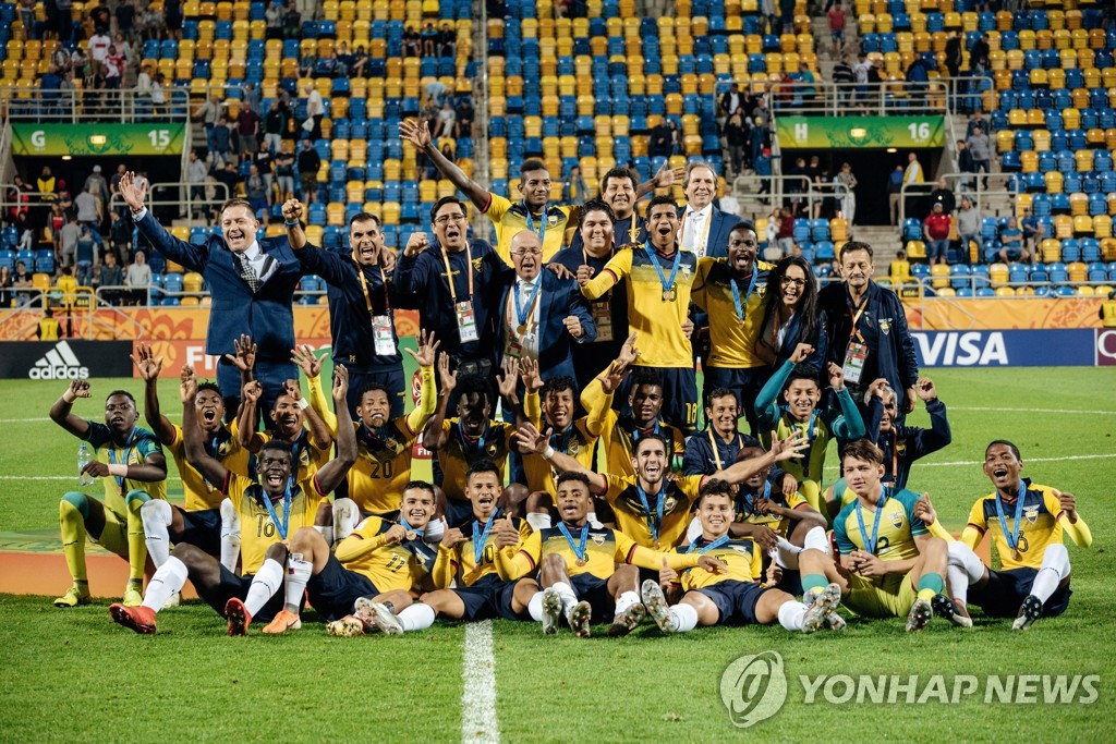 U-20 월드컵 3위를 차지한 에콰도르