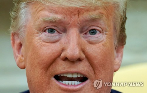 도널드 트럼프 미 대통령