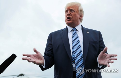 도널드 트럼프 미국 대통령