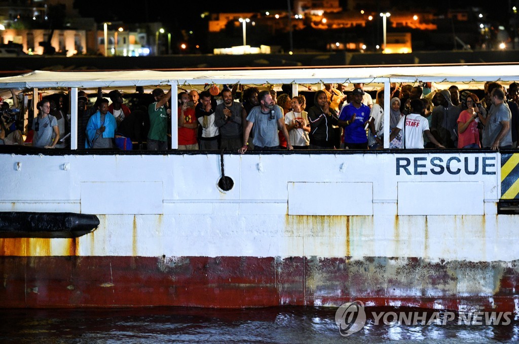 EUROPE-MIGRANTS/ITALY