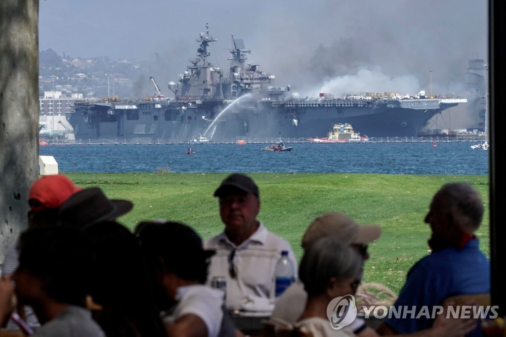 USA-NAVY/FIRE