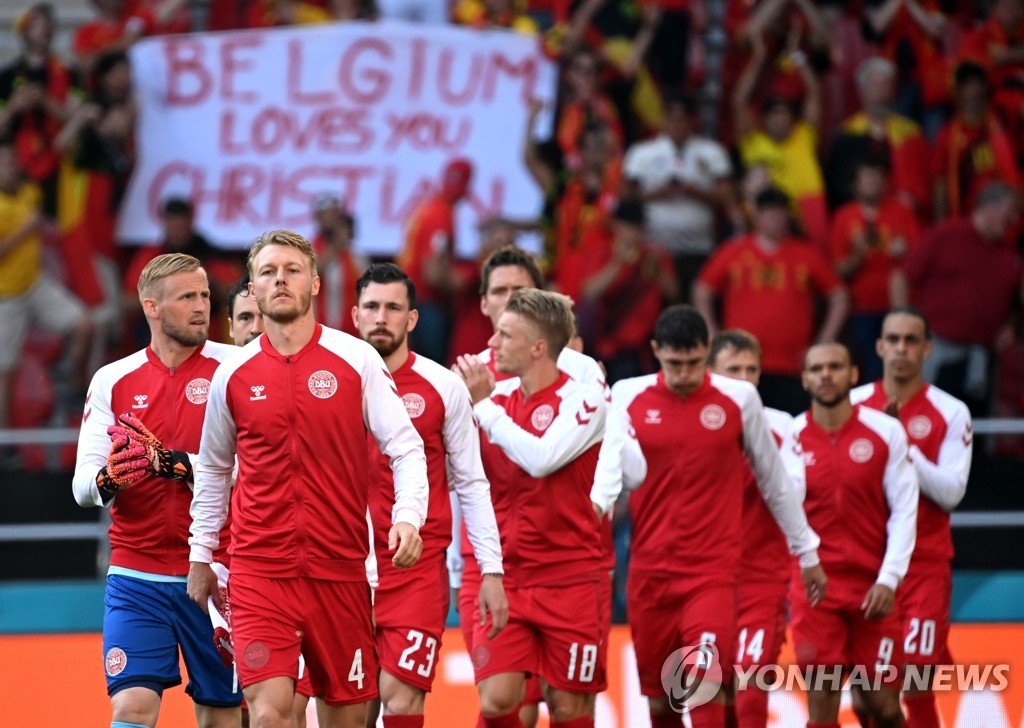SOCCER-EURO-DNK-BEL/REPORT