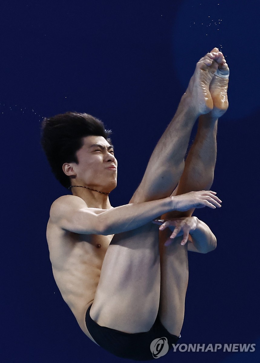 이재경의 스프링보드 연기