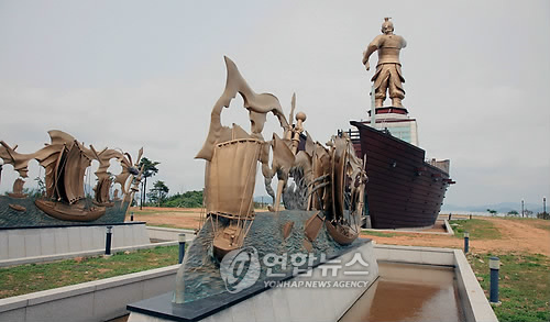 '동양 최대' 장보고 동상