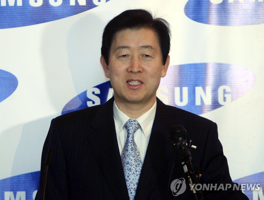 최지성 삼성전자 대표이사 사장 (자료사진)