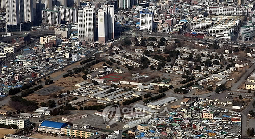 지난 2010년 당시 하야리아 부대 전경. (연합뉴스 DB)