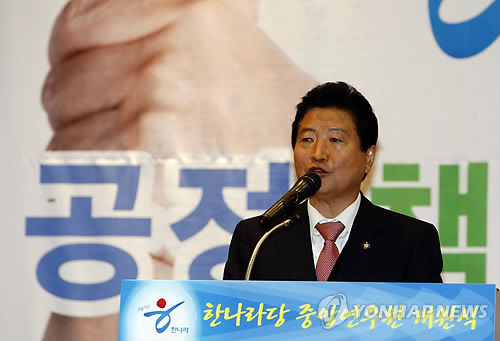 인사말하는 안상수 대표최고위원