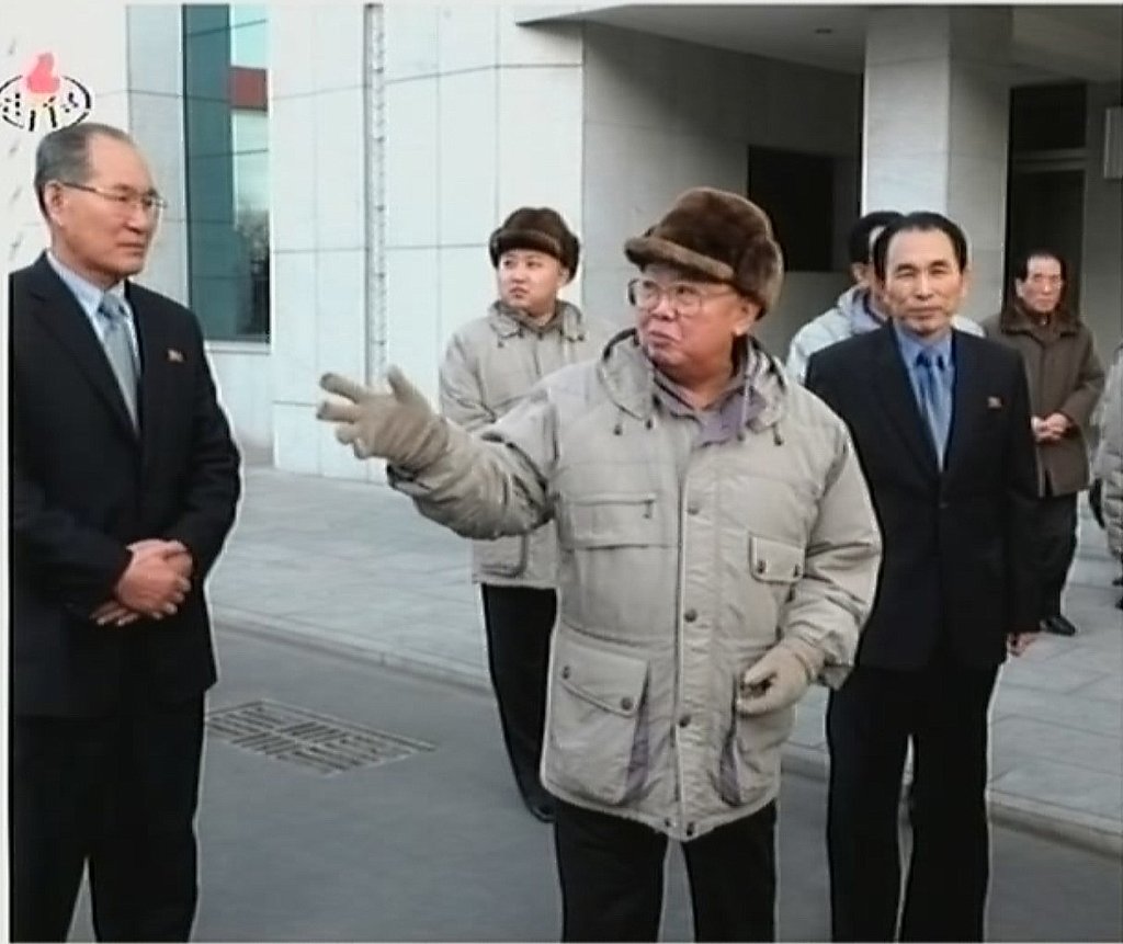 北김정일 만수대창작사 시찰
