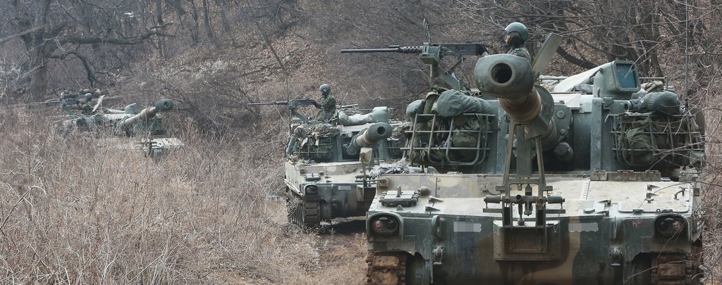 지난해 3월 치러진 한미연합훈련 '키 리졸브' (연합뉴스 자료사진)
