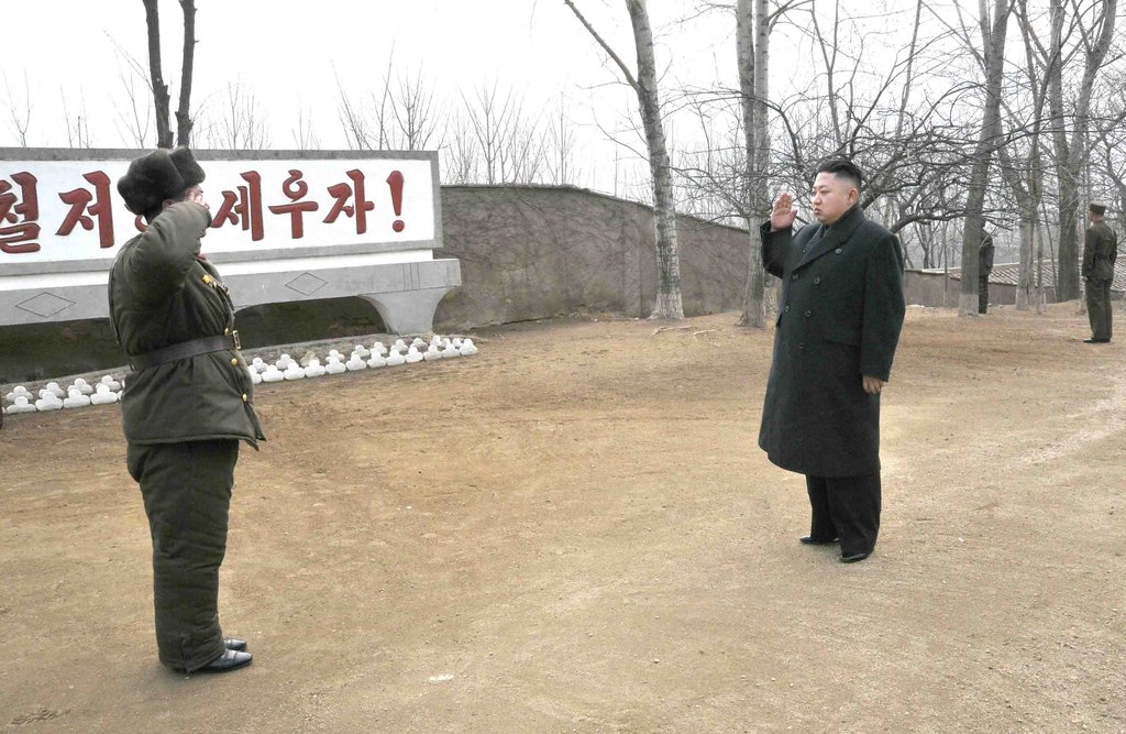 北 김정은, 인민군 11군단 관하 특수부대 시찰