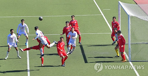 北 공화국선수권대회 축구 1급 경기