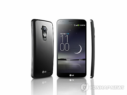 LG G플렉스 <<연합뉴스DB>>