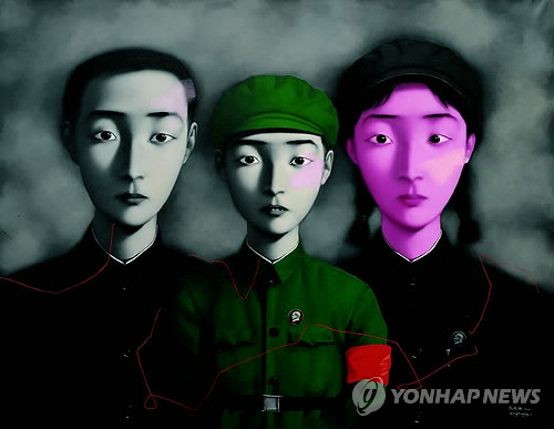 장샤오강 회고전