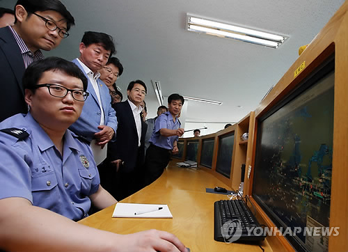 진도 VTS 현장조사 하는 여당 국조특위