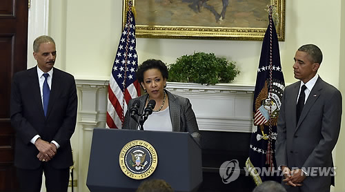 미 흑인 첫 '법무'내정자 린치