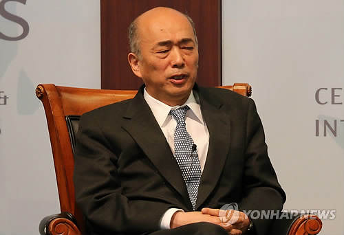 사사에 겐이치로 전 일본 외무성 사무차관 (연합뉴스 자료사진)