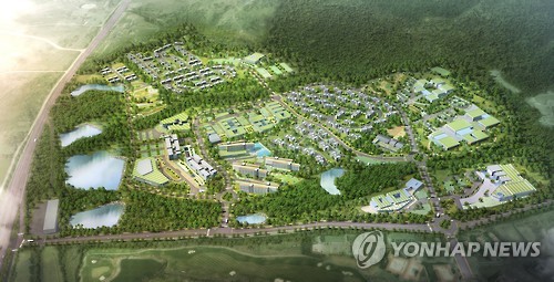 제주 '차이나 비욘드 힐' 관광단지 조감도