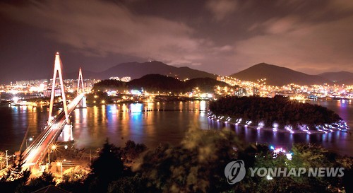여수 밤바다 명품 야경