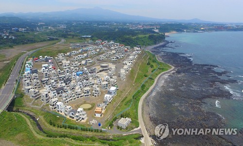 개발 중단된 예래휴양형주거단지