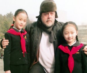 北 '태양 아래' 주인공 진미와 비탈리 만스키 감독