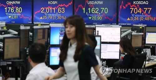 코스피는 '껑충', 환율은 '급락'