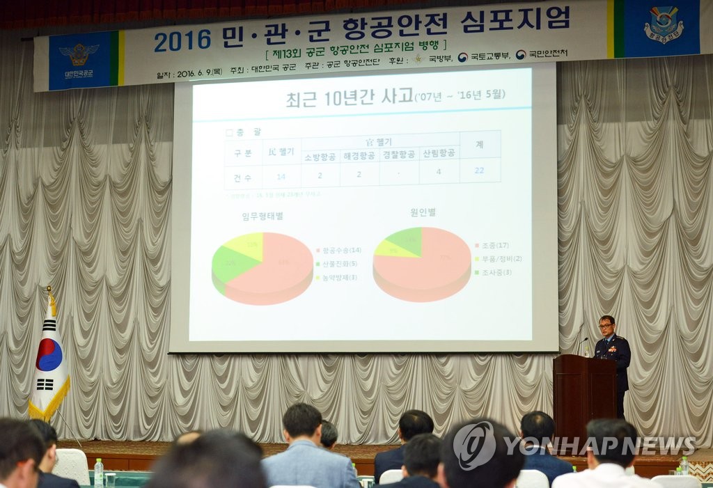 논제 발표하는 이장룡 대령