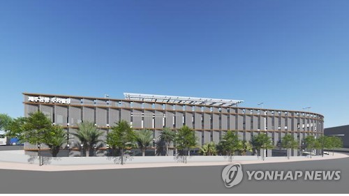 제주공항 주차빌딩 조감도