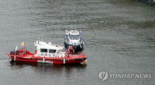 경인아라뱃길 목상교 인근서 시신 머리 부위 발견