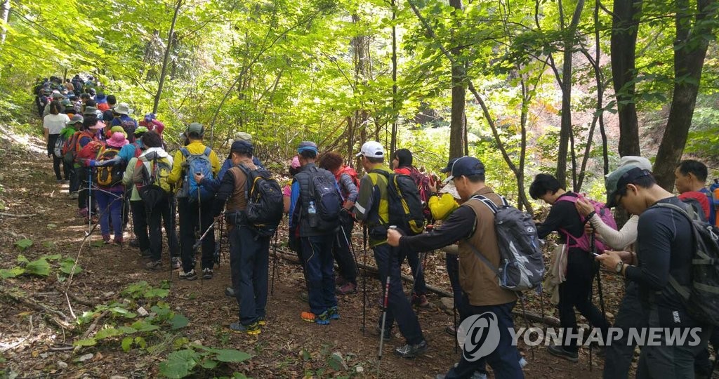 남설악 만경대 '북적'