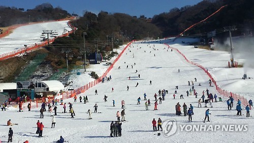 비발디파크 스키장 개장