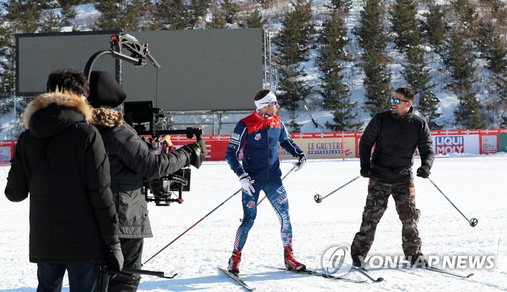 미국 NBC 평창올림픽 홍보영상 촬영