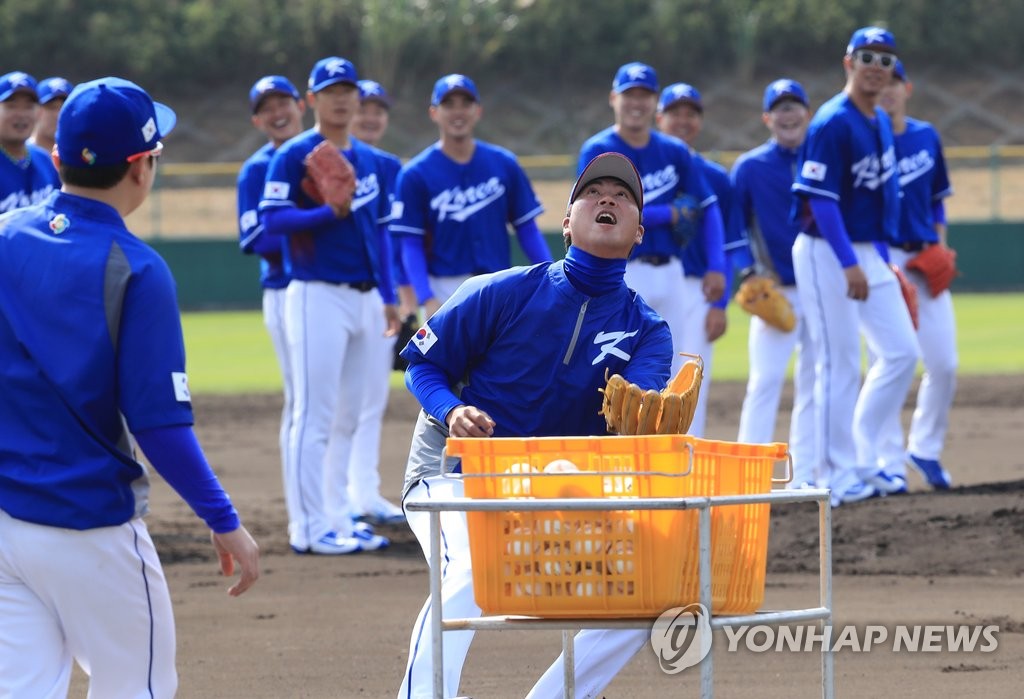 우규민, 수비 훈련