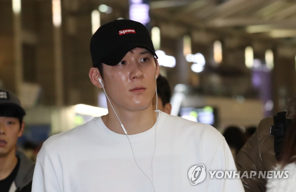 호주 전지훈련 떠나는 박태환