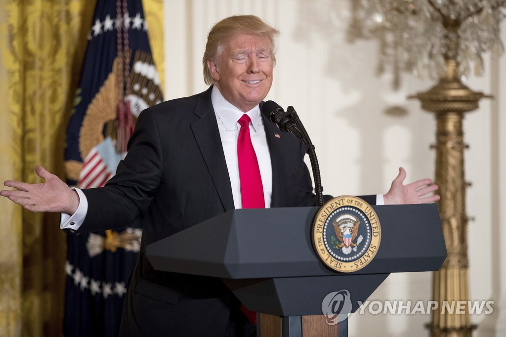 도널드 트럼프 미국 대통령