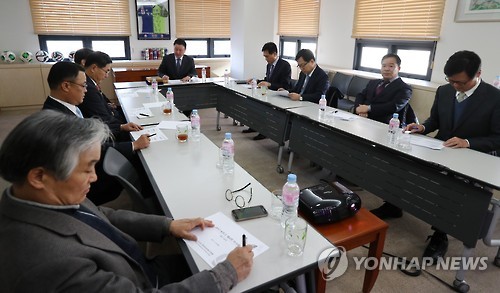 K리그 이사회 모습