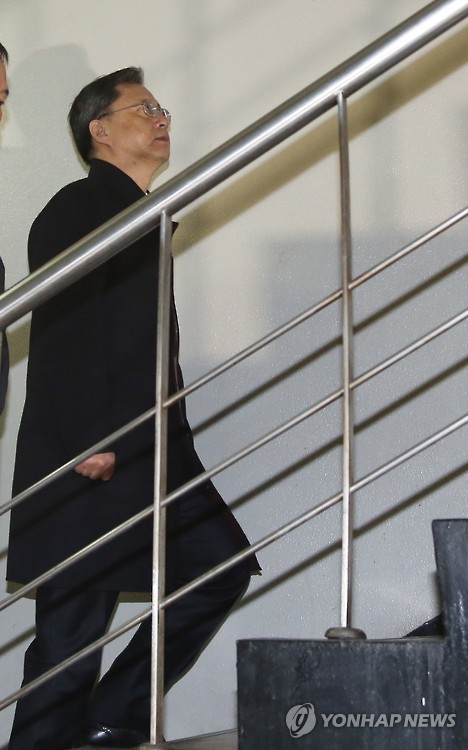 법정 향하는 우병우