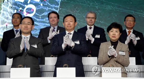 롯데월드타워 개장식