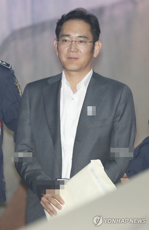 법정 향하는 이재용