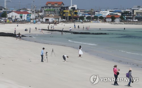 제주시 월정 해수욕장